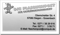Die Flaschenpost